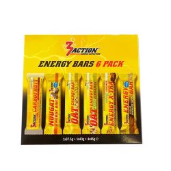 3ACTION ENERGY BAR 6 PACK