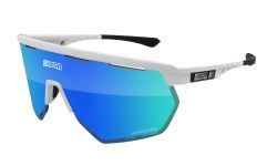 SCICON AEROWING WIT-BLAUW FIETSBRIL