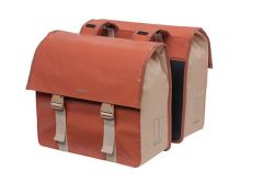 BASIL URBAN LOAD SACOCHE DOUBLE 48-53L TERRA RED/ROSE