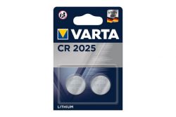 VARTA BATTERIJ CR 2025 2 STUKS