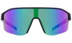 RED BULL SPECT DUNDEE 003 BLACK/PURPLE-GREEN LENS - CYCLING GLASSES
