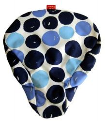 NEW LOOXS DOTS SADDLE COVER BLUE