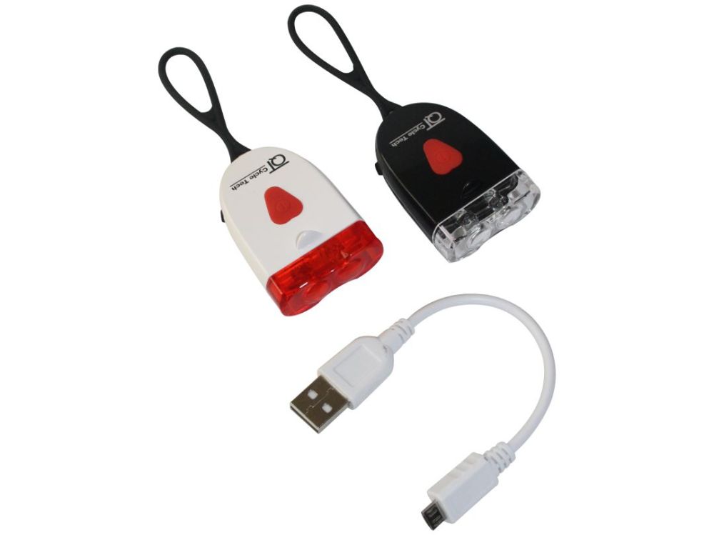 QT LIGHT SET WITH STRAP AND USB CABLE