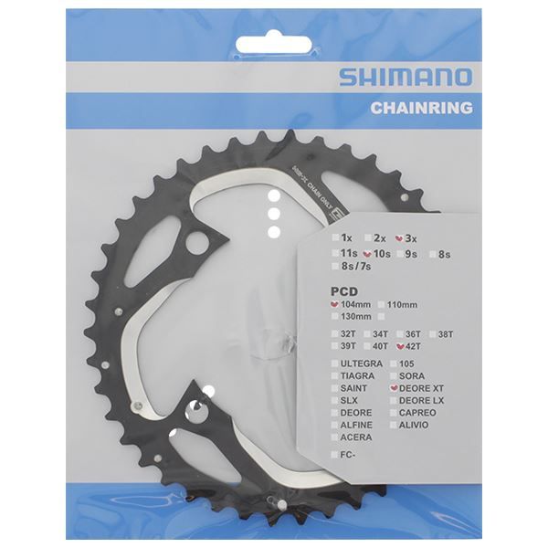 SHIMANO DEORE XT CHAINRING FC- M780 42T