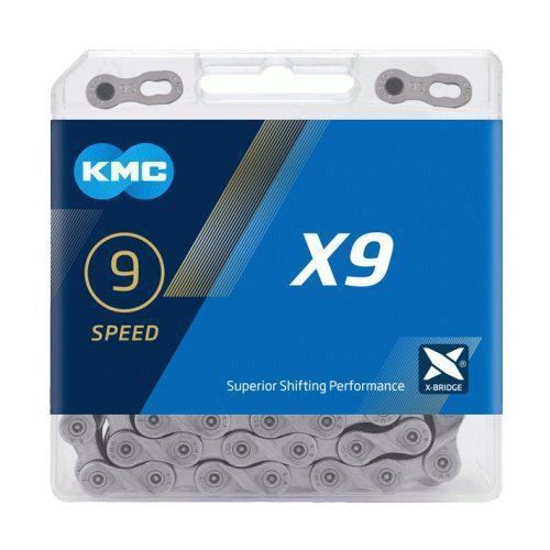 KMC KETTING X9 9-SPEED GRIJS