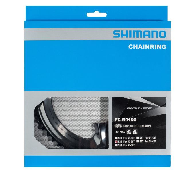 SHIMANO 1VP98020 CHAINRING R9100 52T