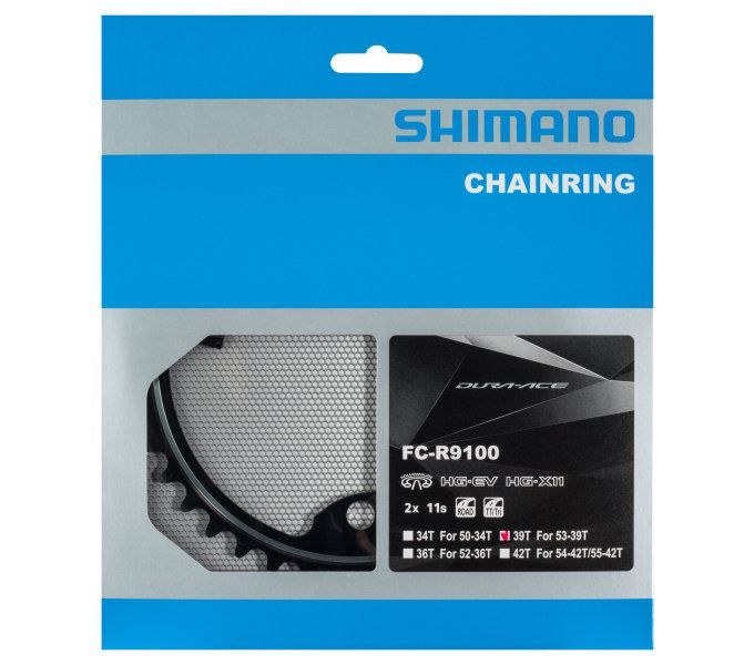 SHIMANO 1VP39000 CHAINRING R9100 39T