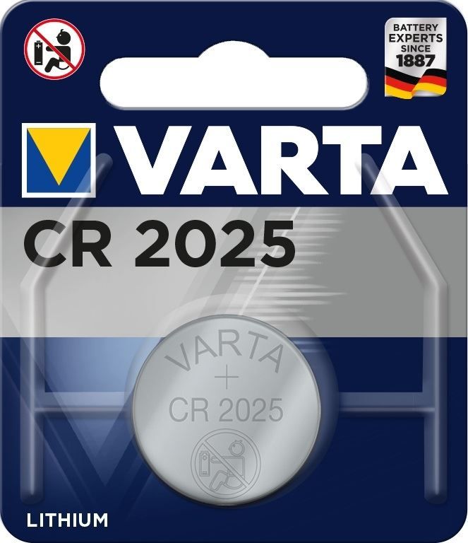 VARTA BATTERIJ CR 2025 + IRB